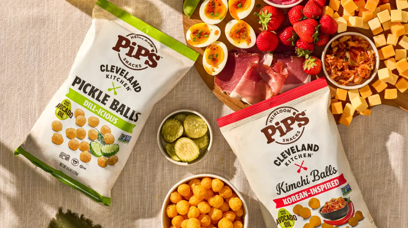 Pip's Heirloom Snacks assortment